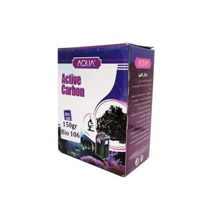 زغال اکتیو آکواریوم آکوا مدل active carbon