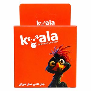 زغال اکتیو خوراکی پرندگان کوآلا مدل activated charcoal وزن 60 گرم