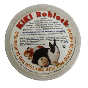 سنگ کلسیم جوندگان مدل kiki roblock وزن 80 گرم