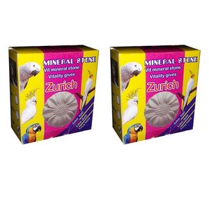 سنگ کلسیم پرندگان زوریچ کد sk p 2 وزن 80 گرم بسته 2 عددی