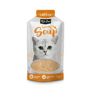 سوپ گربه کیت کت مدل savoury طعم مرغ وزن 50 گرم