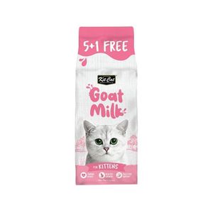 شیر بچه گربه کیت کت مدل kitten goat milk طعم شیر بز بسته 6 عددی