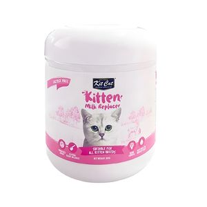 شیر خشک بچه گربه کیت کت مدل kitten milk replacer وزن ۲۰۰ گرم
