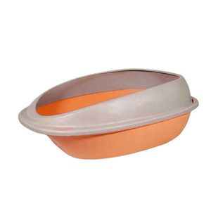 ظرف خاک گربه مدل لبه دار xl کد gl_r_00