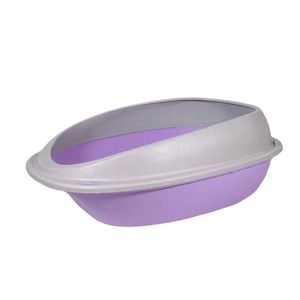 ظرف خاک گربه مدل لبه دار xl کد pr00