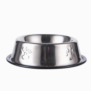 ظرف غذای سگ و گربه مدل staninless steel 02