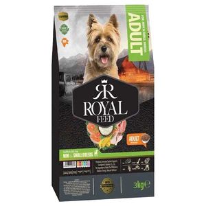غذا خشک سگ بالغ نژاد کوچک رویال فید مدل small breeds وزن 3000 گرم
