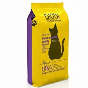 غذا خشک گربه بالغ دیاودی مدل premium quality طعم مرغ و ماهی وزن 10 کیلوگرم