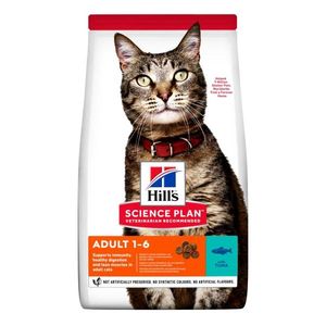 غذا خشک گربه بالغ هیلز مدل adult cat طعم ماهی وزن 3000 گرم