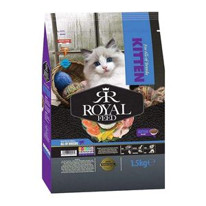 غذا خشک گربه رویال فید مدل kitten وزن 1.5 کیلوگرم
