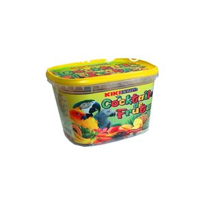 غذا طوطی سانان کیکی مدل cocktail de fruta وزن 300 گرم