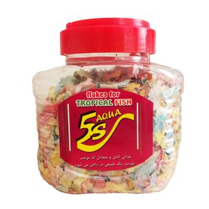 غذا ماهی آکوا اس فایو مدل 1 وزن 80 گرم
