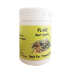 غذا ماهی آکوا مارس مدل flake وزن 30 گرم
