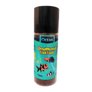 غذا ماهی آکواریوم اوشن مدل ornamental وزن 100 گرم