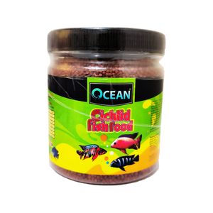 غذا ماهی آکواریوم اوشن مدل سیچلاید کد ocean02 وزن 350 گرم