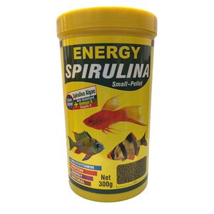 غذا ماهی انرژی مدل spirulina small pellet وزن 300 گرم