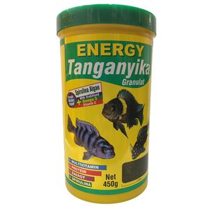غذا ماهی انرژی مدل tanganyika granulat وزن 450 گرم