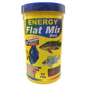 غذا ماهی انرژی مدلflat mix menu حجم 1000 میلی لیتر