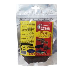 غذا ماهی اکستار مدل pleco وزن 100 گرم