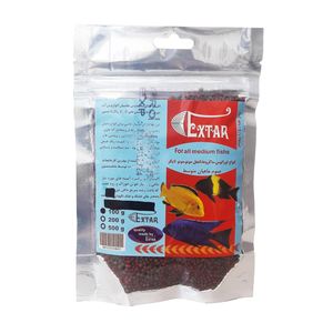 غذا ماهی اکستار کد a02 وزن 100 گرم