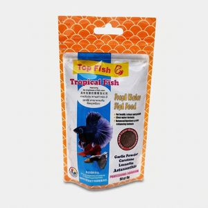 غذا ماهی تاپ فیش مدل tropical کد t002 وزن 50 گرم