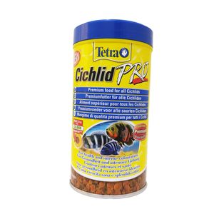 غذا ماهی تترا مدل cichlid pro کد t17 وزن 115 گرم