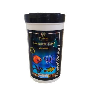 غذا ماهی تروپیکال پروتکت نیچر مدل tropical gallant وزن 125 گرم