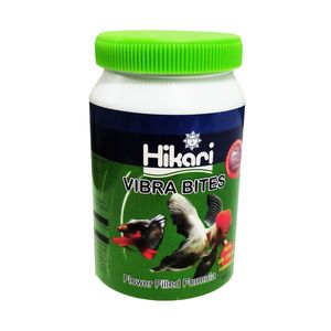 غذا ماهی هیکاری مدل vibra bites وزن 150 گرم