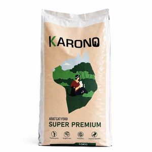 غذای  حمایتی گربه بالغ کارونو مدل سوپرپریمیوم با طعم مرغ وزن 10 کیلوگرم