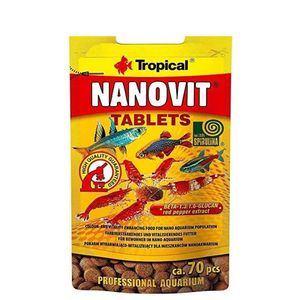 غذای آبزیان تروپیکال کد 1665843 مدل nanovit وزن 10 گرم