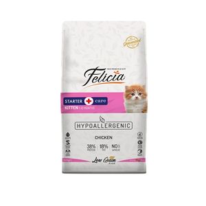 غذای بچه گربه فلیسیا مدل starter care kitten chicken_12 وزن 12 کیلوگرم