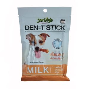 غذای تشویقی سگ جرهای مدل dental_milk وزن 70 گرم