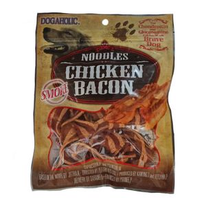 غذای تشویقی سگ داگولیک مدل chicken_bacon وزن ۱۱۵ گرم