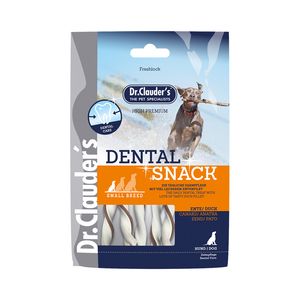 غذای تشویقی سگ دکتر کلادرز مدل dental snack وزن 80 گرم