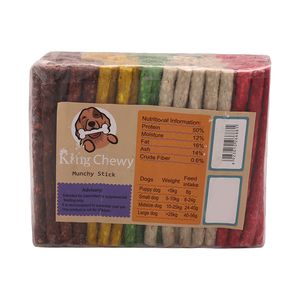 غذای تشویقی سگ مانچی مدل king chewy بسته 100 عددی