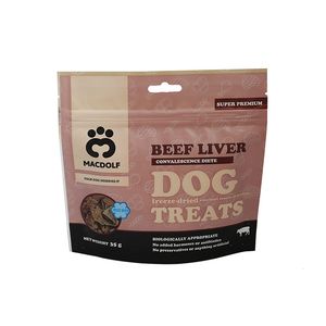 غذای تشویقی سگ و گربه مکدلف مدل beef liver وزن 35 گرم