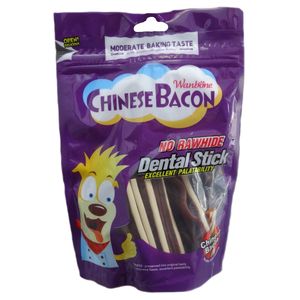 غذای تشویقی سگ وانبون مدل chinese bacon مقدار 0.08 کیلوگرم