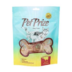 غذای تشویقی سگ پت پرایز مدل lamb trachea وزن 50 گرم