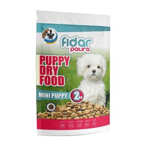 غذای خشک توله سگ فیدار پاتیرا مدل mini puppy وزن 2 کیلوگرم