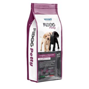 غذای خشک توله سگ وینسنت مدل fidog   chicken وزن 4 کیلوگرم