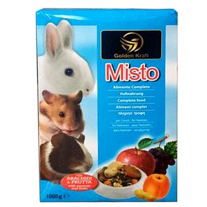 غذای خشک جوندگان گلدن کرافت مدل misto وزن 1000 گرم