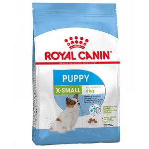 غذای خشک رویال کنین مدل puppy x small وزن 4 کیلوگرمی