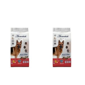 غذای خشک سگ آروماتیش مدل adult maxi beef وزن 4 کیلوگرم بسته 2 عددی