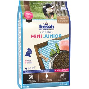 غذای خشک سگ بوش مدل junior mini وزن 3 کیلوگرم