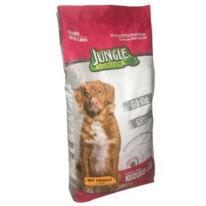 غذای خشک سگ جانگل مدل kuzulu with lamb وزن 15 کیلوگرم