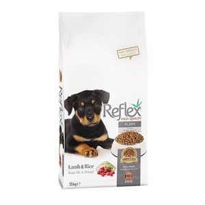 غذای خشک سگ رفلکس مدل puppy lamb & rice وزن 15 کیلوگرم