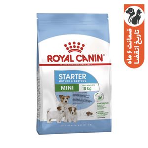 غذای خشک سگ رویال کنین مدل  mini starter mother and babydog وزن 4 کیلوگرم