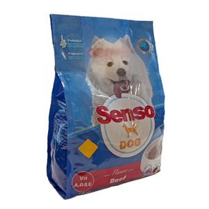 غذای خشک سگ سنسو مدل beef adult mini & medium وزن 3 کیلوگرم