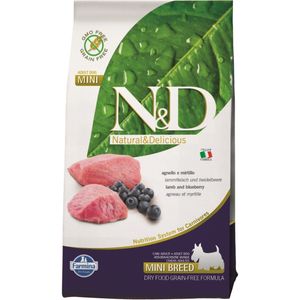 غذای خشک سگ فارمینا مدل lamb and blueberry adult mini وزن 2.5 کیلوگرم