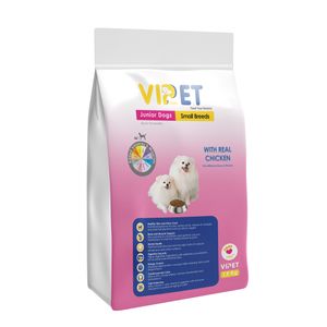 غذای خشک سگ وی پت مدل junior small breed وزن 1.5 کیلوگرم